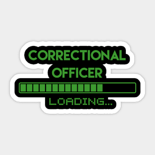 Correctional Officer Loading Sticker